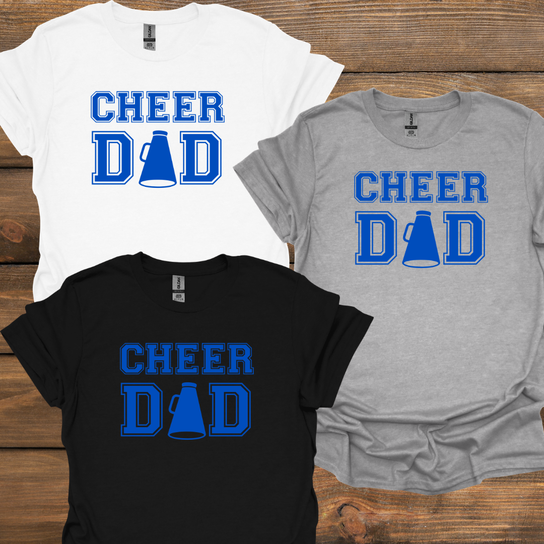 Cheer Dad with Megaphone