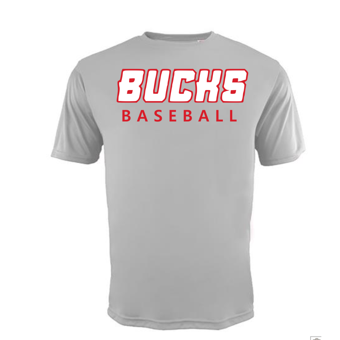 Grey Bucks Baseball - Short Sleeve