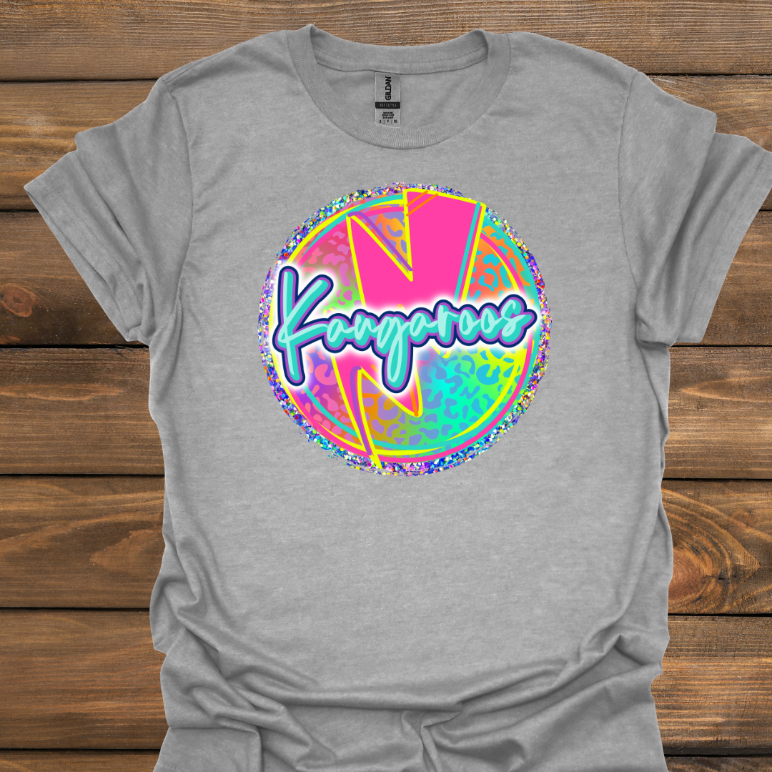Kangaroo Circle Neon