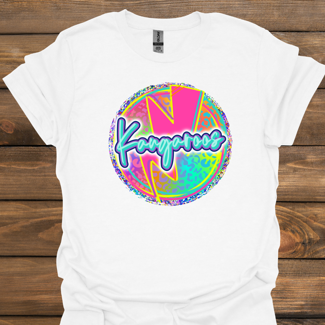 Kangaroo Circle Neon