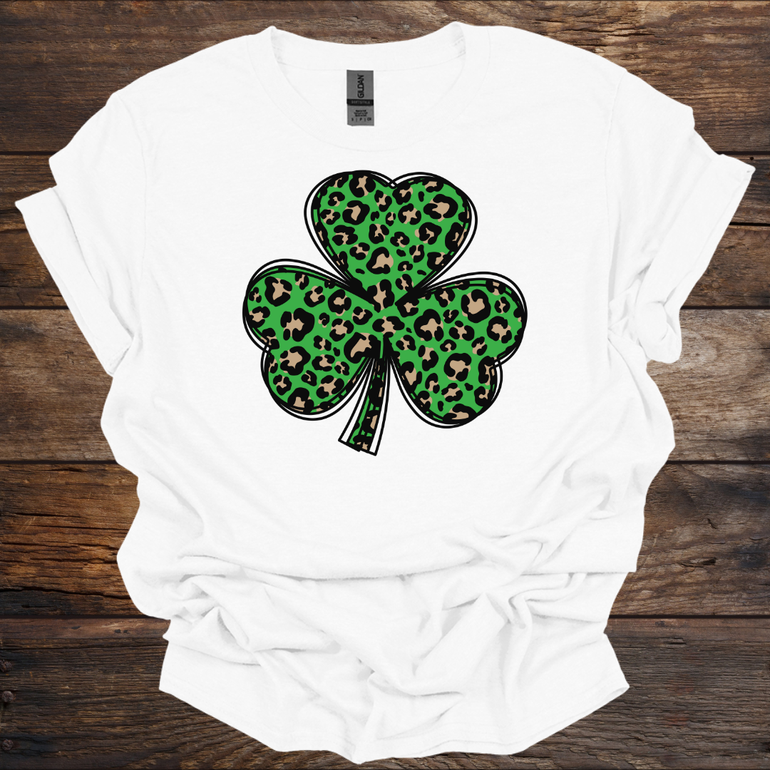 St. Patty's Leopard Shamrock