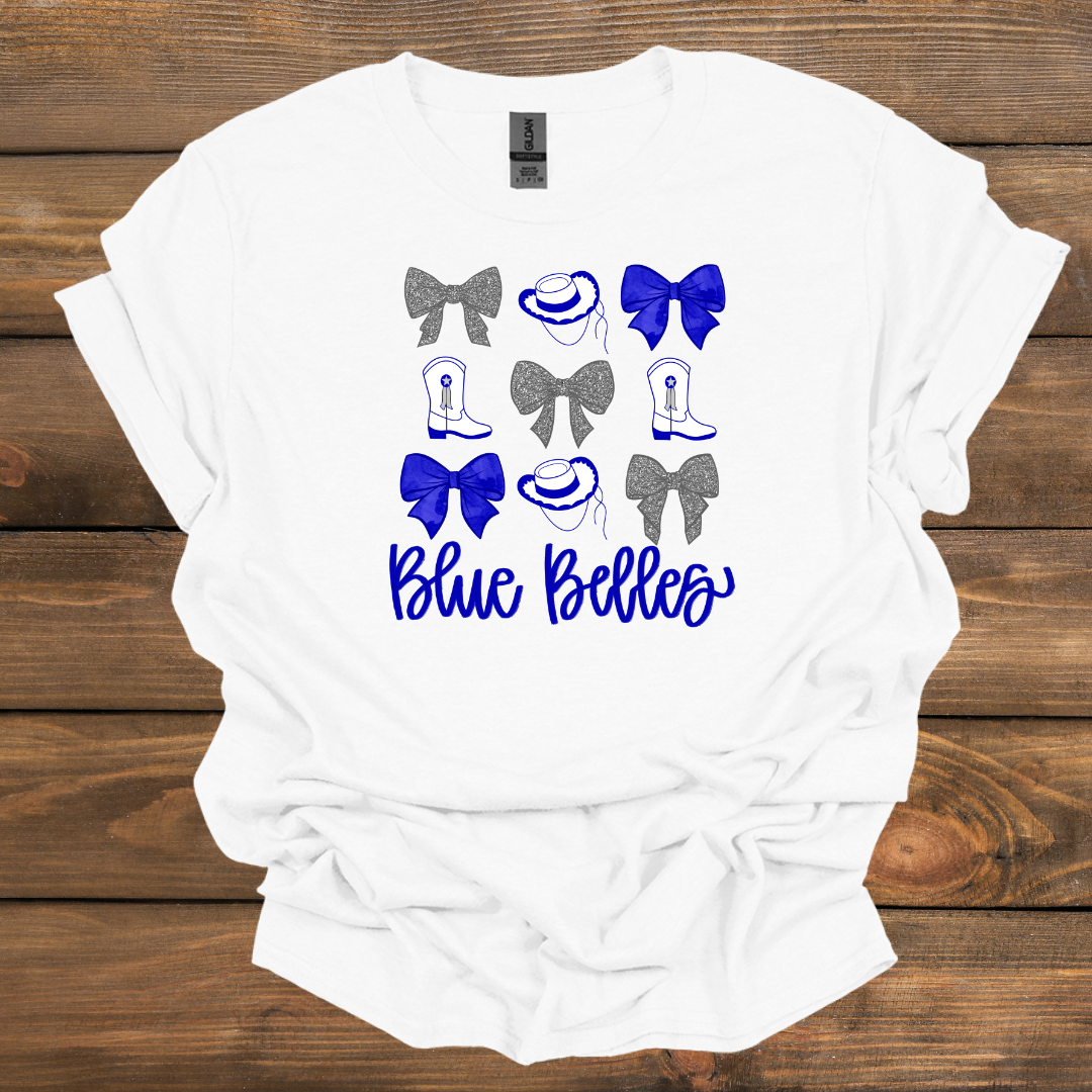 Blue Belle Bow - Tshirt (2 colors)