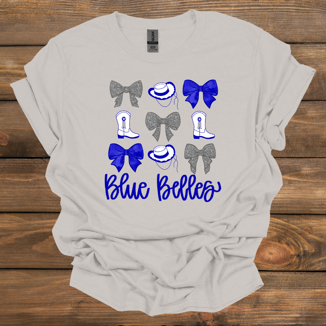 Blue Belle Bow - Tshirt (2 colors)