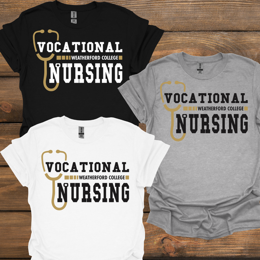 WC Vocational Nursing Tshirt - Design 2