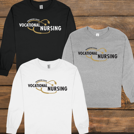 WC Vocational Nursing Long Sleeve - Design 1