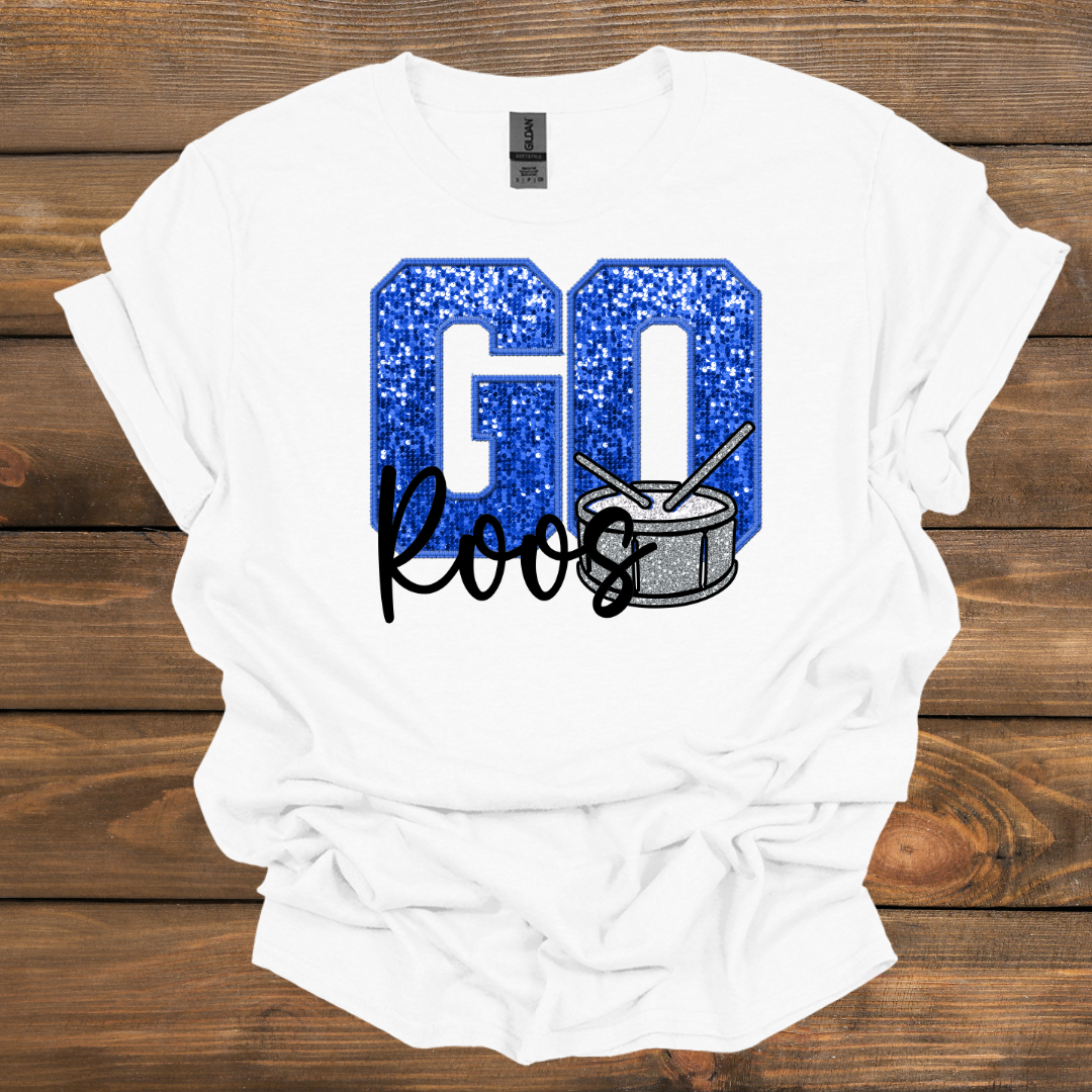 Go Roos Drum - Tshirt