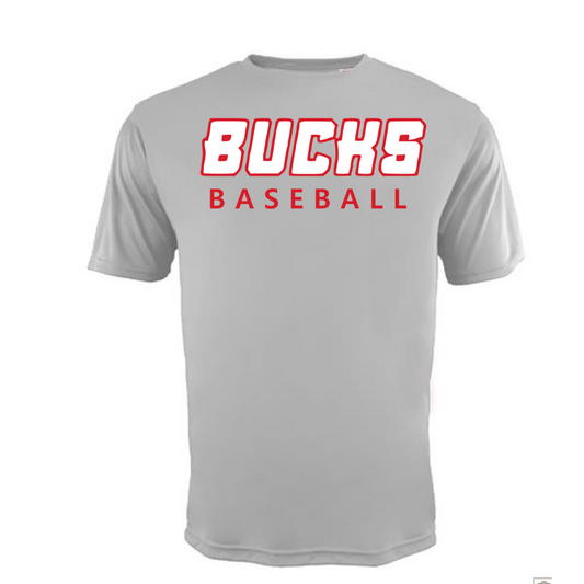 Grey Bucks Baseball - DRI FIT