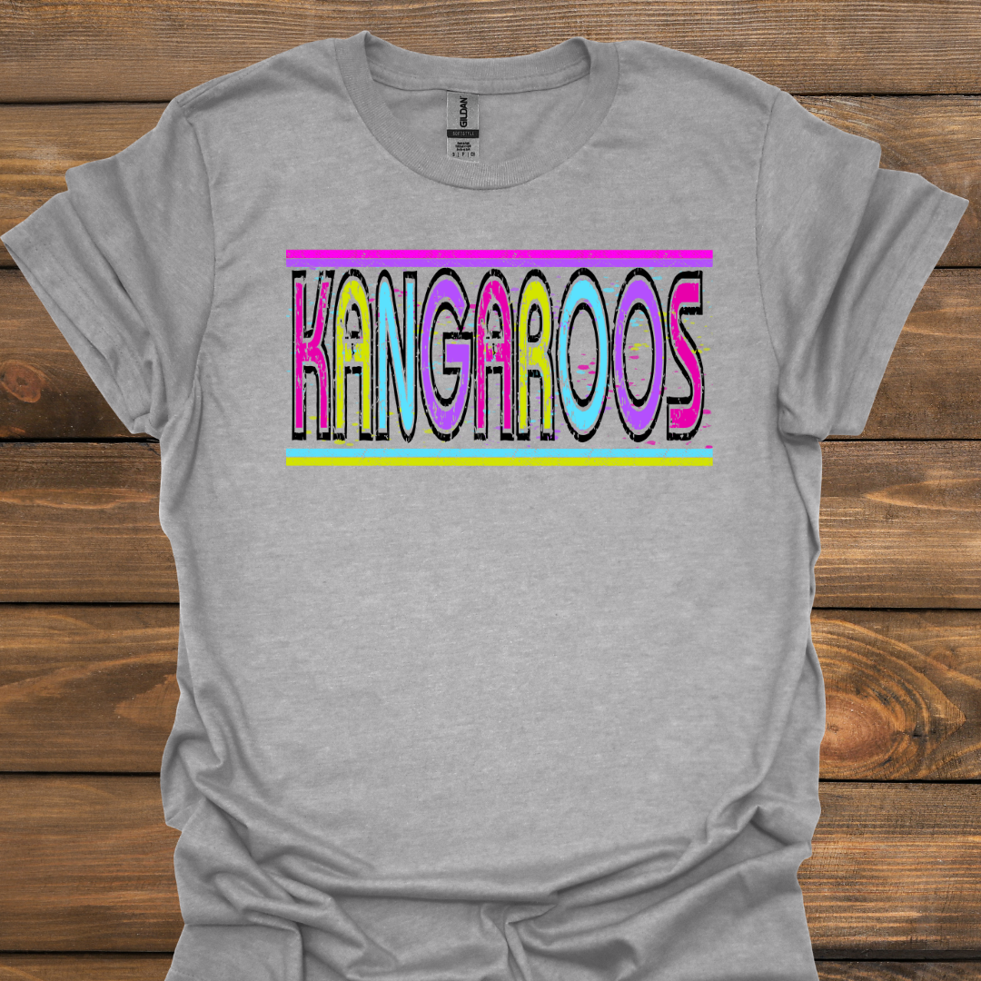 Kangaroo Neon Block