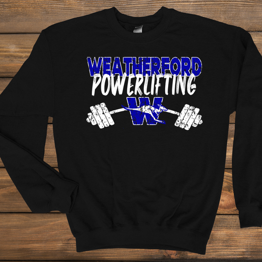 WHS Powerlifting - Gildan Crewneck
