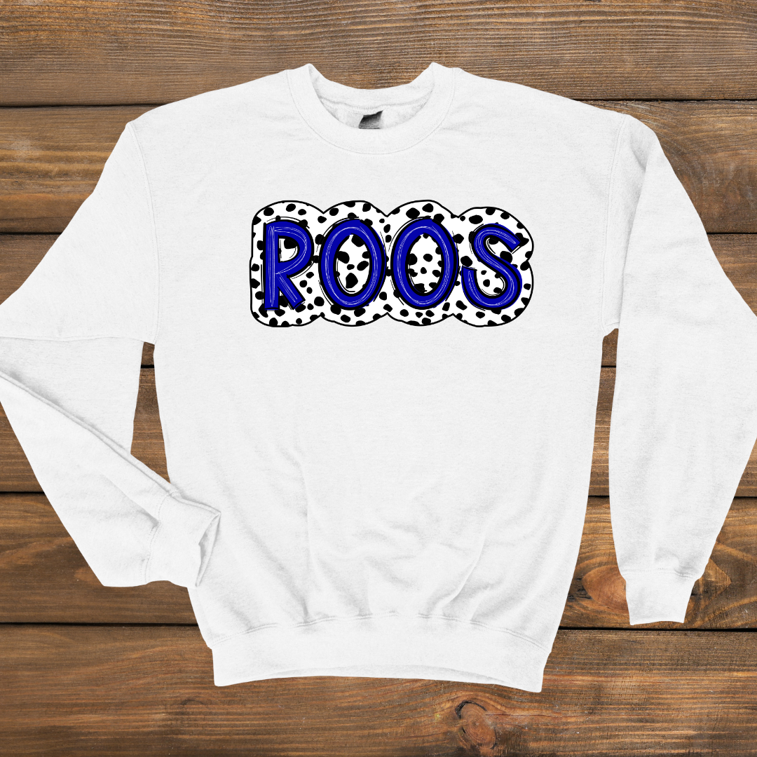 Roo Dalmatian - Crewneck (4 colors)