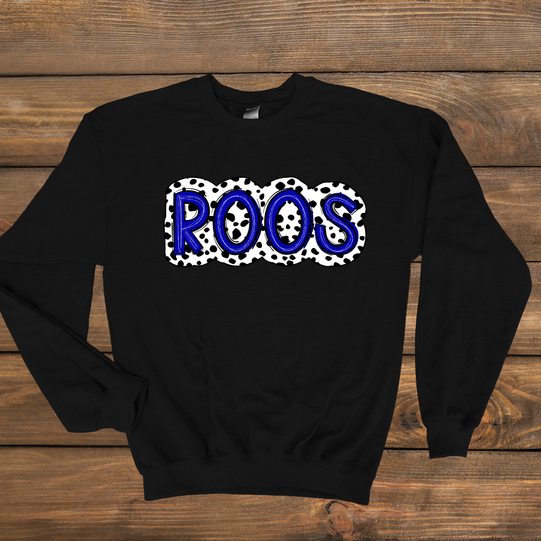 Roo Dalmatian - Crewneck (4 colors)